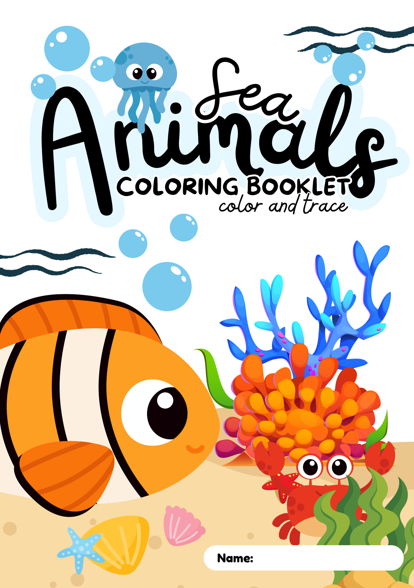 Explore & Color: Wild Animals, Monsters and Underwater Friends