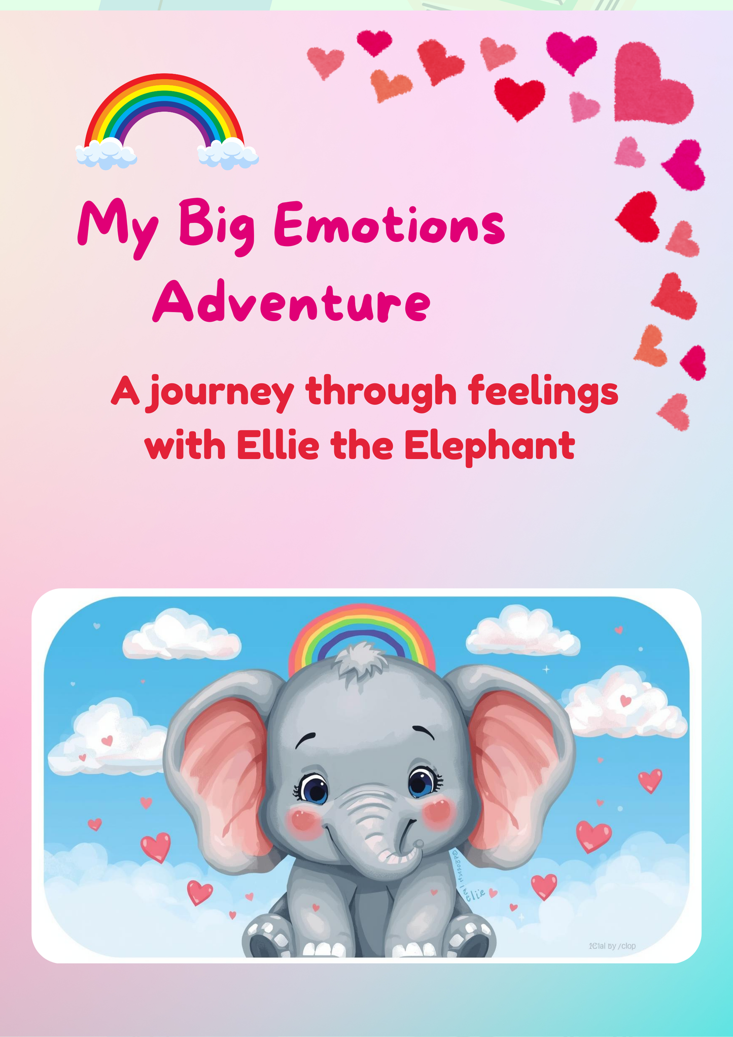 Ellie’s Big Feelings Adventure: Learn, color, and play while exploring emotions with Ellie the Elephant!