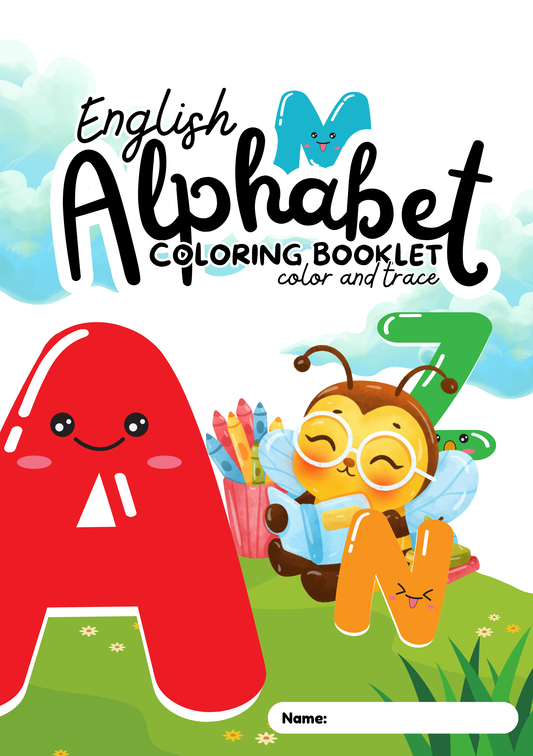 🅰️ Alphabet Coloring Book for Kids – Instant Download Fun! 🎨  Learn the ABCs the Fun Way – Perfect for Home or Classroom!