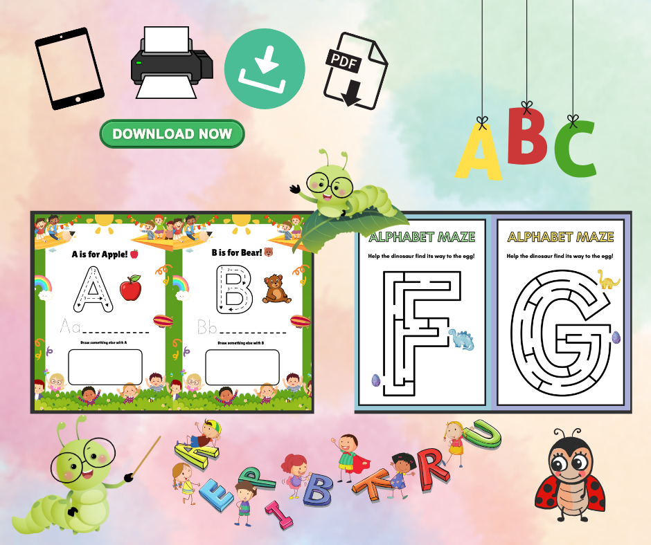 Learn & Play Mega Bundle – 6 Fun and Educational Books for Kids