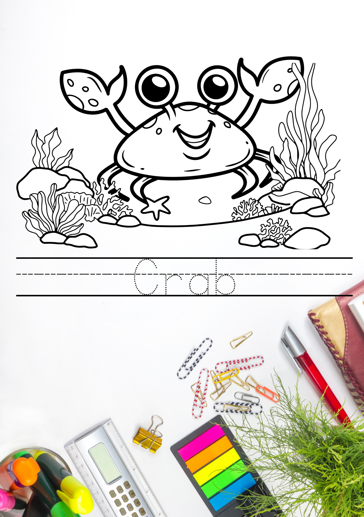 Explore & Color: Wild Animals, Monsters and Underwater Friends
