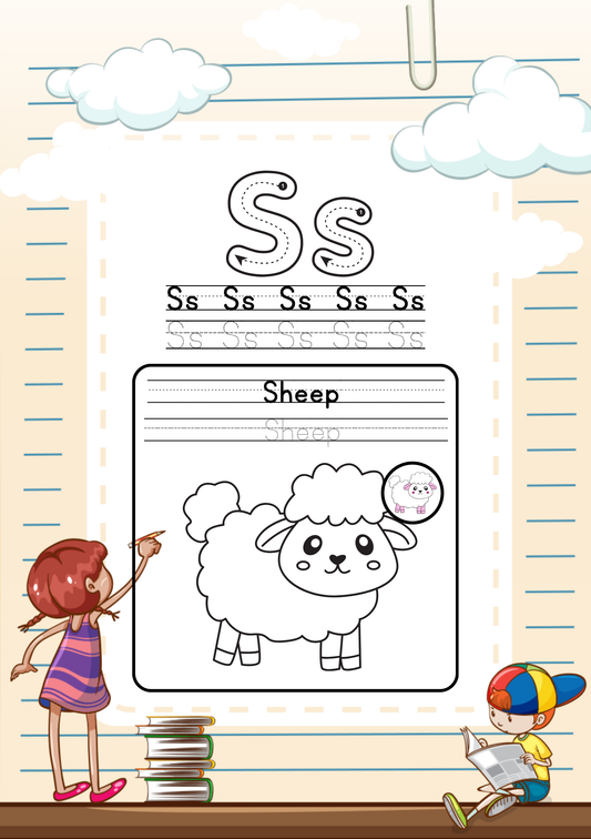 🅰️ Alphabet Coloring Book for Kids – Instant Download Fun! 🎨  Learn the ABCs the Fun Way – Perfect for Home or Classroom!